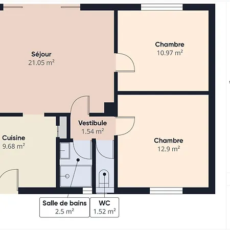 Maison Pour 6 Personnes A *